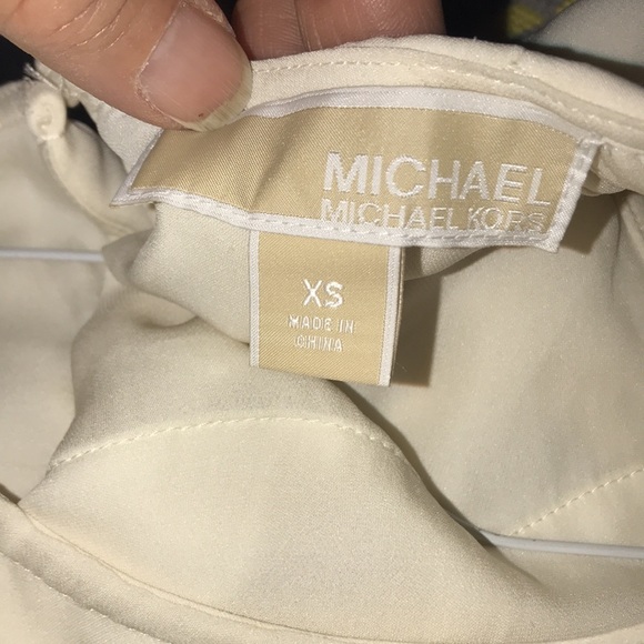 Women’s Michael Kors Silk Sequined Top - Picture 7 of 8